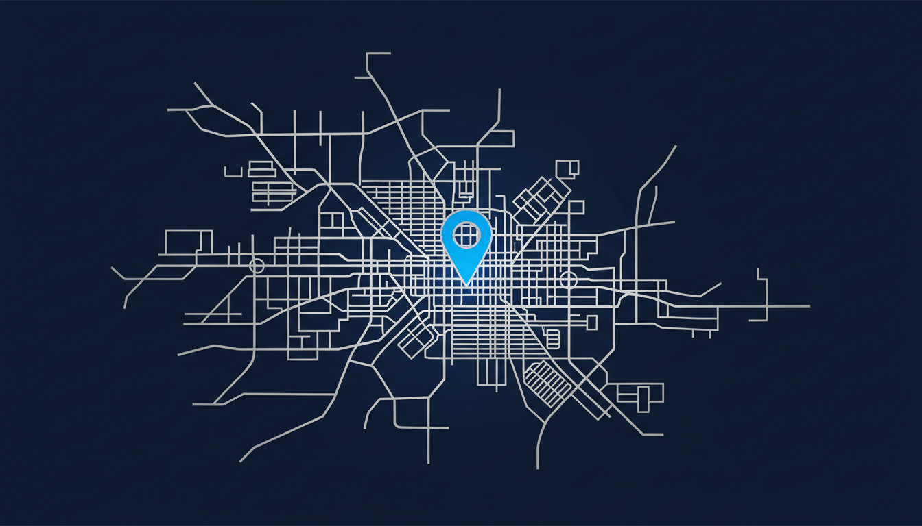 Map showing SPI location in Houston, TX